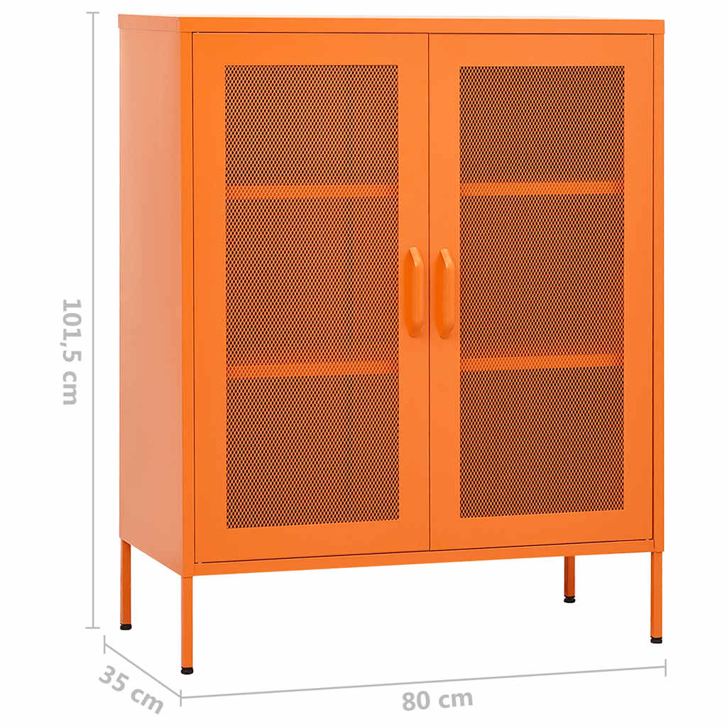 Lagerschrank Olivgrün 80x35x101,5 cm Stahl