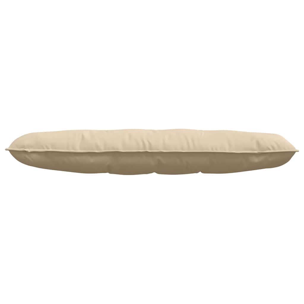 Rückenkissen Taupe 50 x 45 cm Mikrofaserstoff