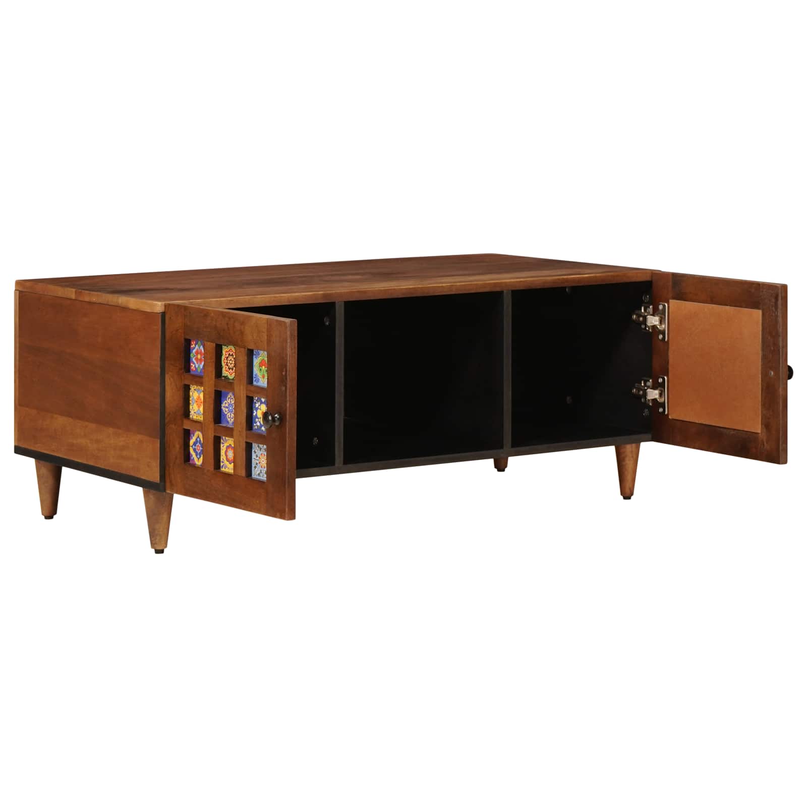 Couchtisch Braun 100 x 54 x 40 cm Massivholz Mango