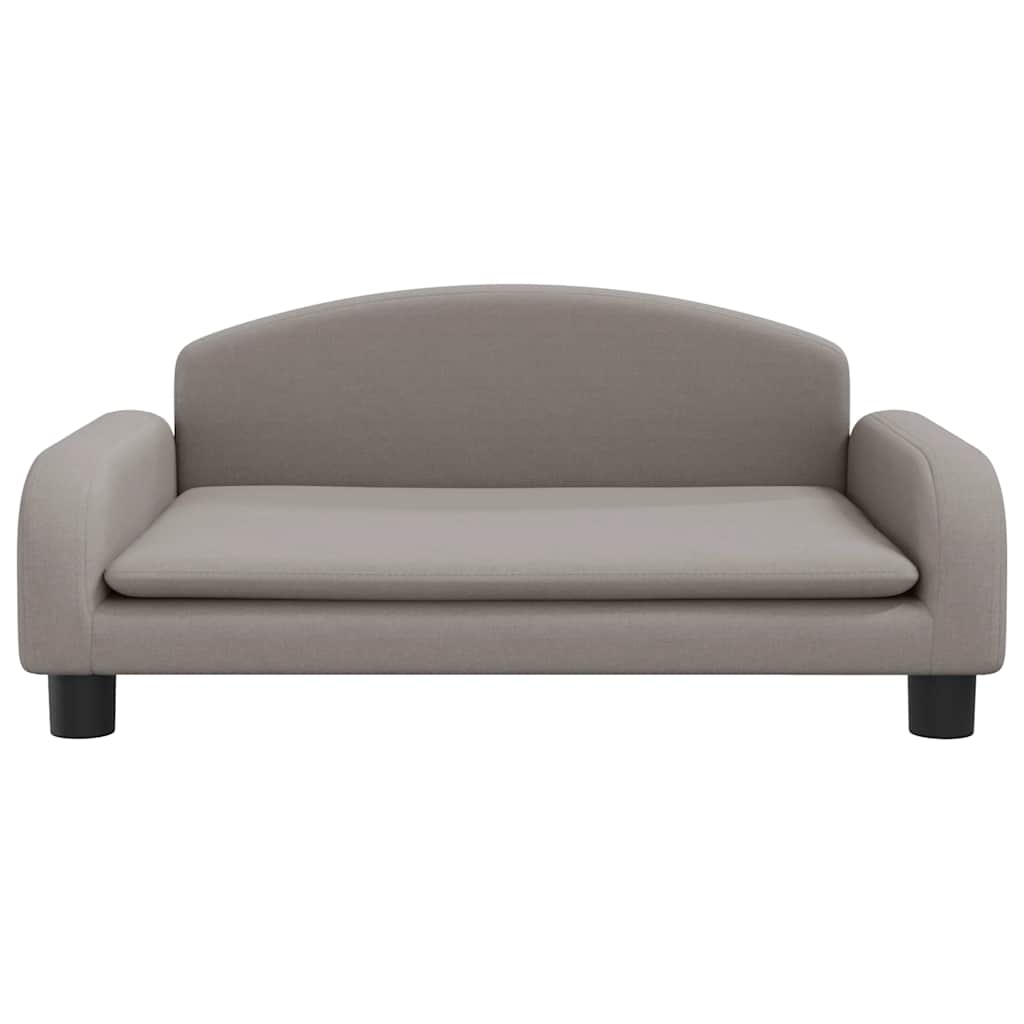 Hundebett Dunkelgrau 70x45x30 cm Stoff