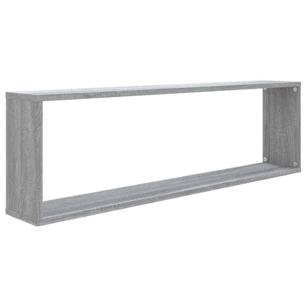Würfelregale 2 Stk. Weiß 30x15x30 cm