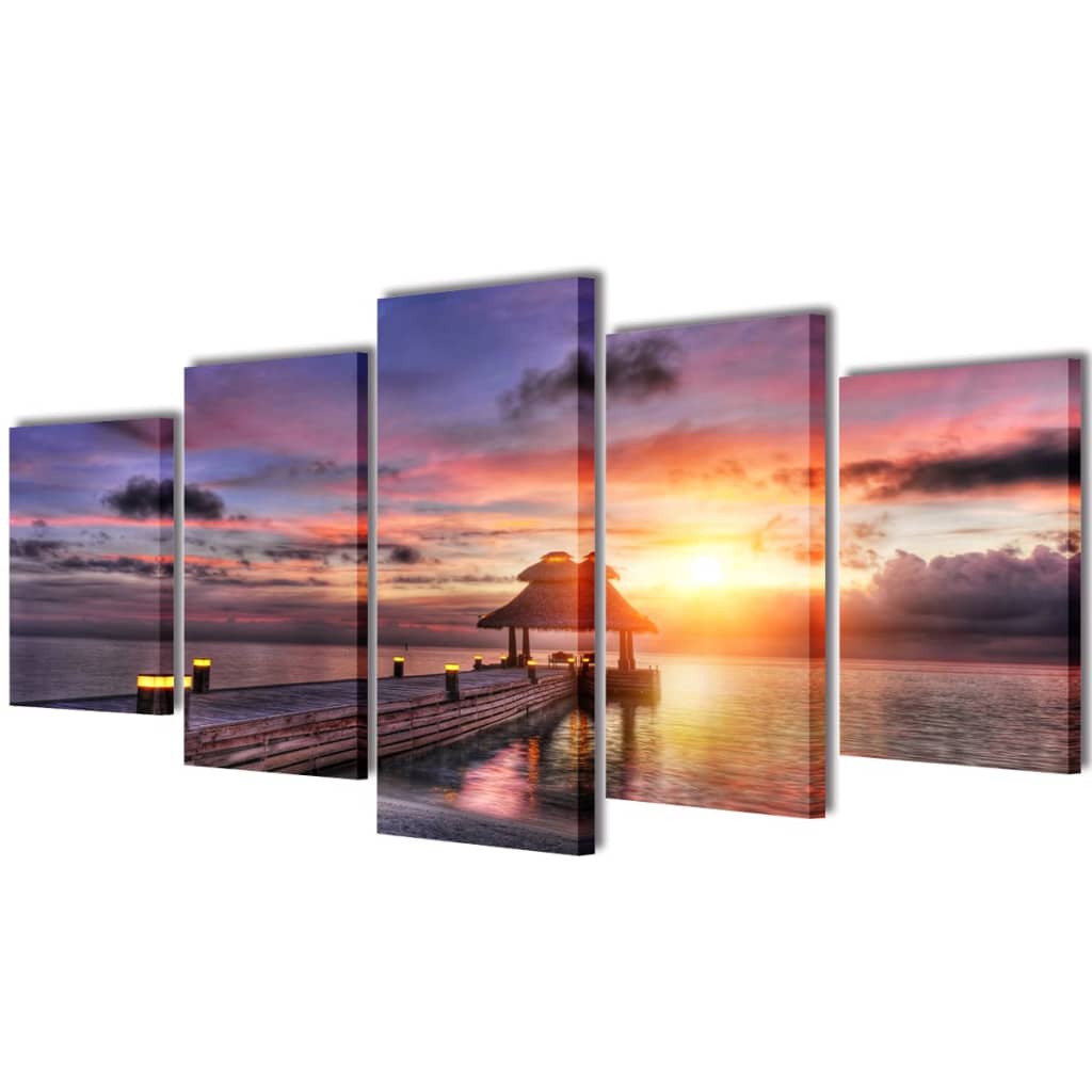 Bilder Dekoration Set Hängematte 100 x 50 cm