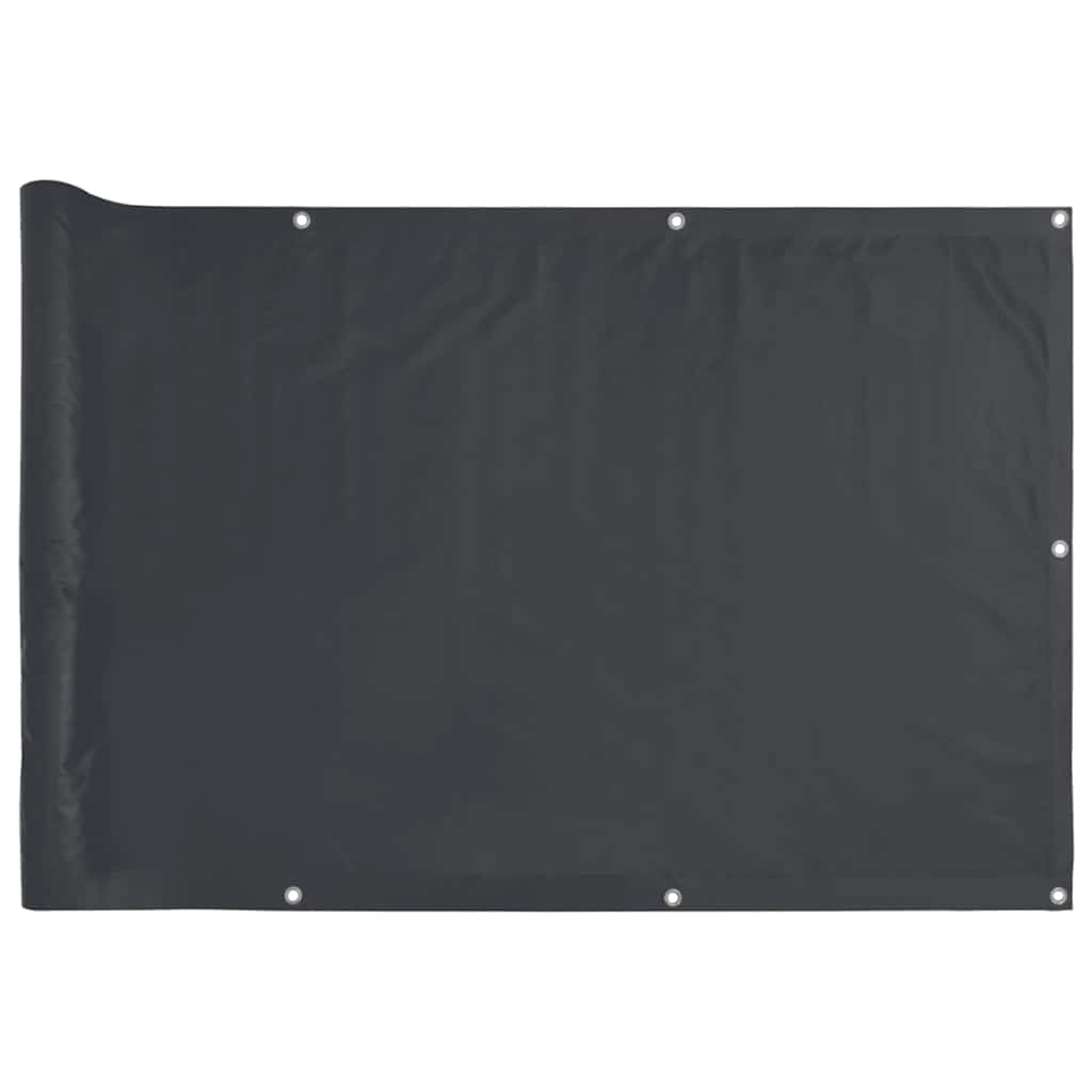 Balkon-Sichtschutz Anthrazit 300x75 cm PVC