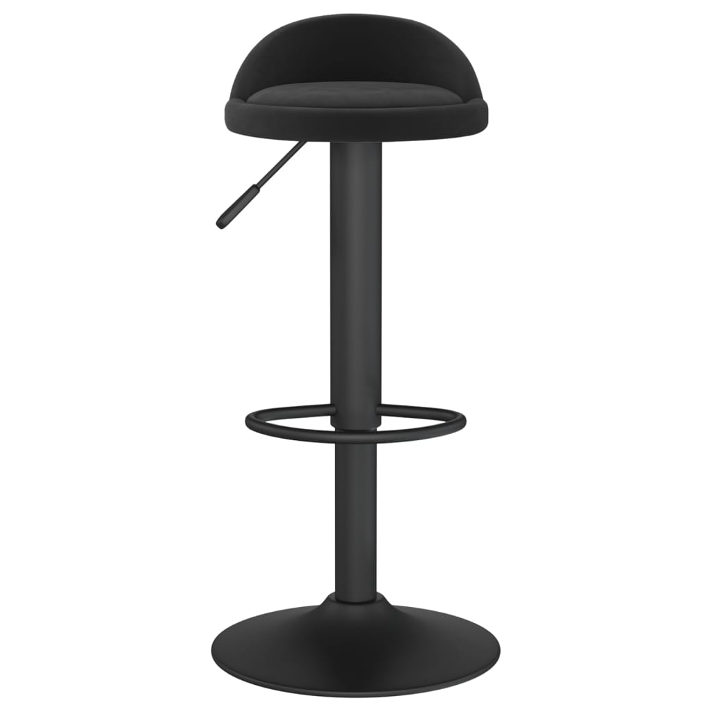 Barhocker Dunkelgrün Samt