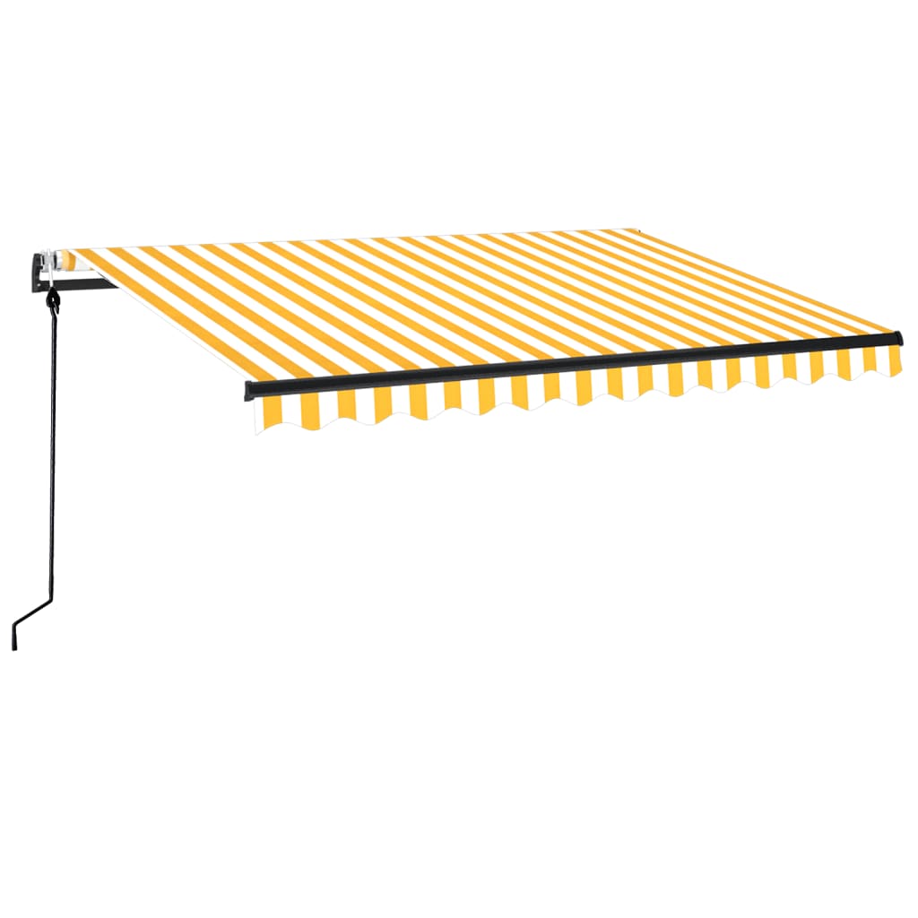 Markise Automatisch Einziehbar 350x250 cm Creme