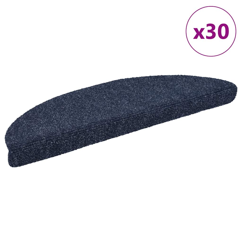Stufenmatten Selbstklebend 15 Stk. 56x17x3 cm Hellbraun Halbrund
