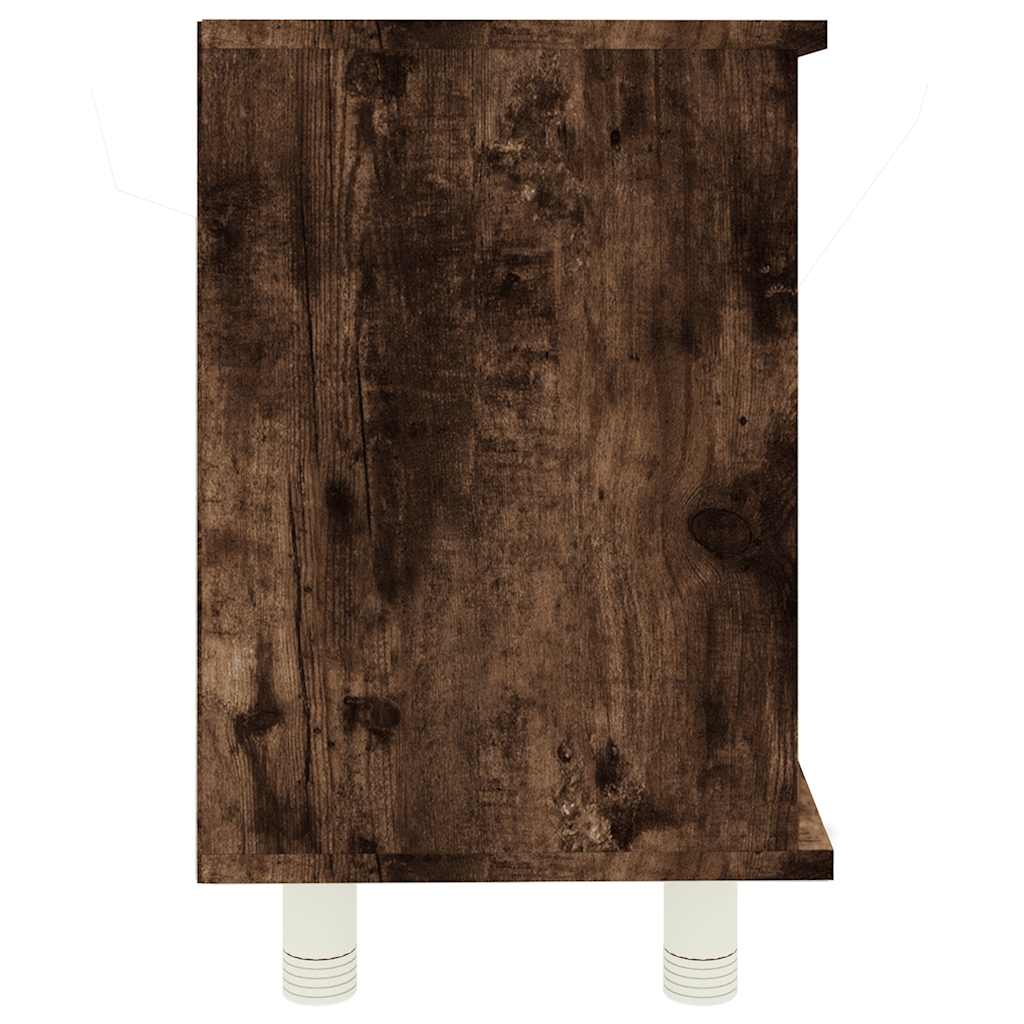 Badezimmerschrank Weiß 60x32x53,5 cm Holzwerkstoff
