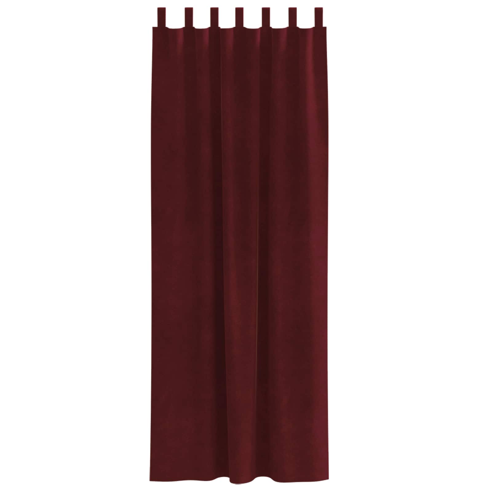 Verdunkelungsvorhänge 2 pcs Schwarz 140 x 140 cm Samt
