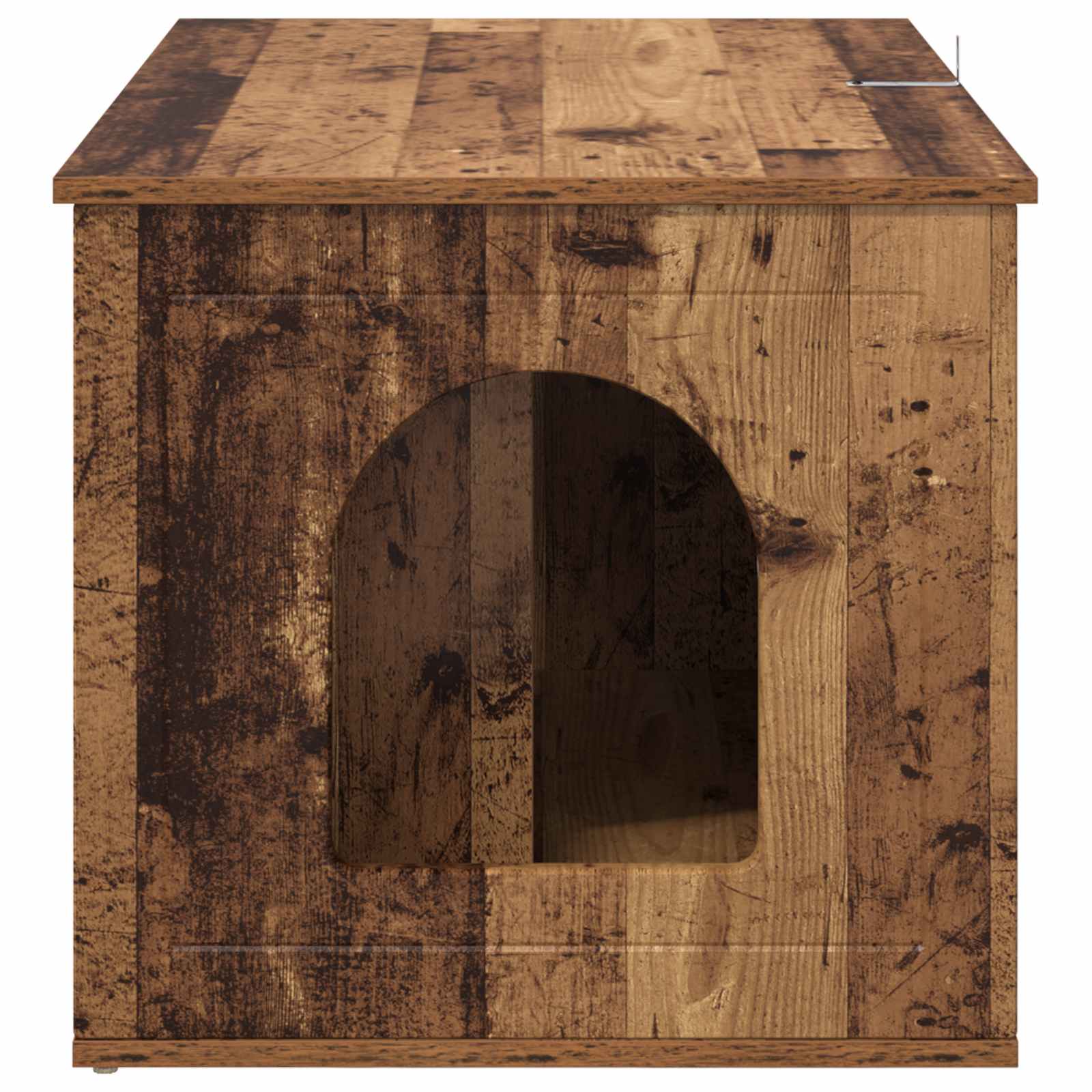 Katzenhaus Weiß 85 x 55 x 50,5 cm Holzwerkstoff