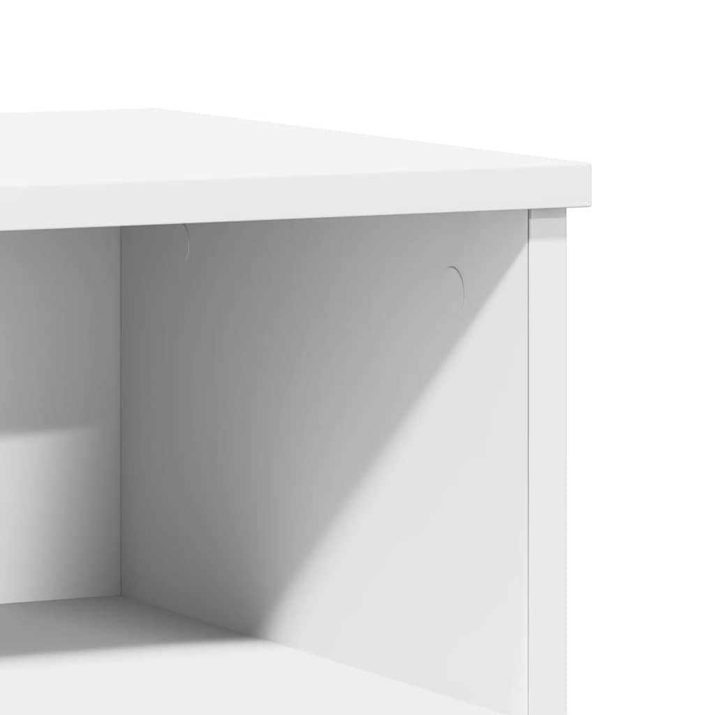 Bettschrank Schwarz Eichen-Optik 40 x 35 x 50 cm Holzwerkstoff