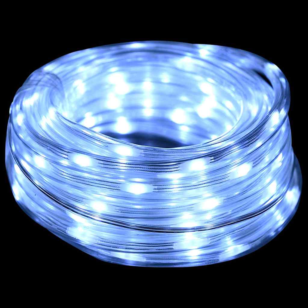 Lichtseil mit 120 LEDs Warmes Weiß 5 m PVC