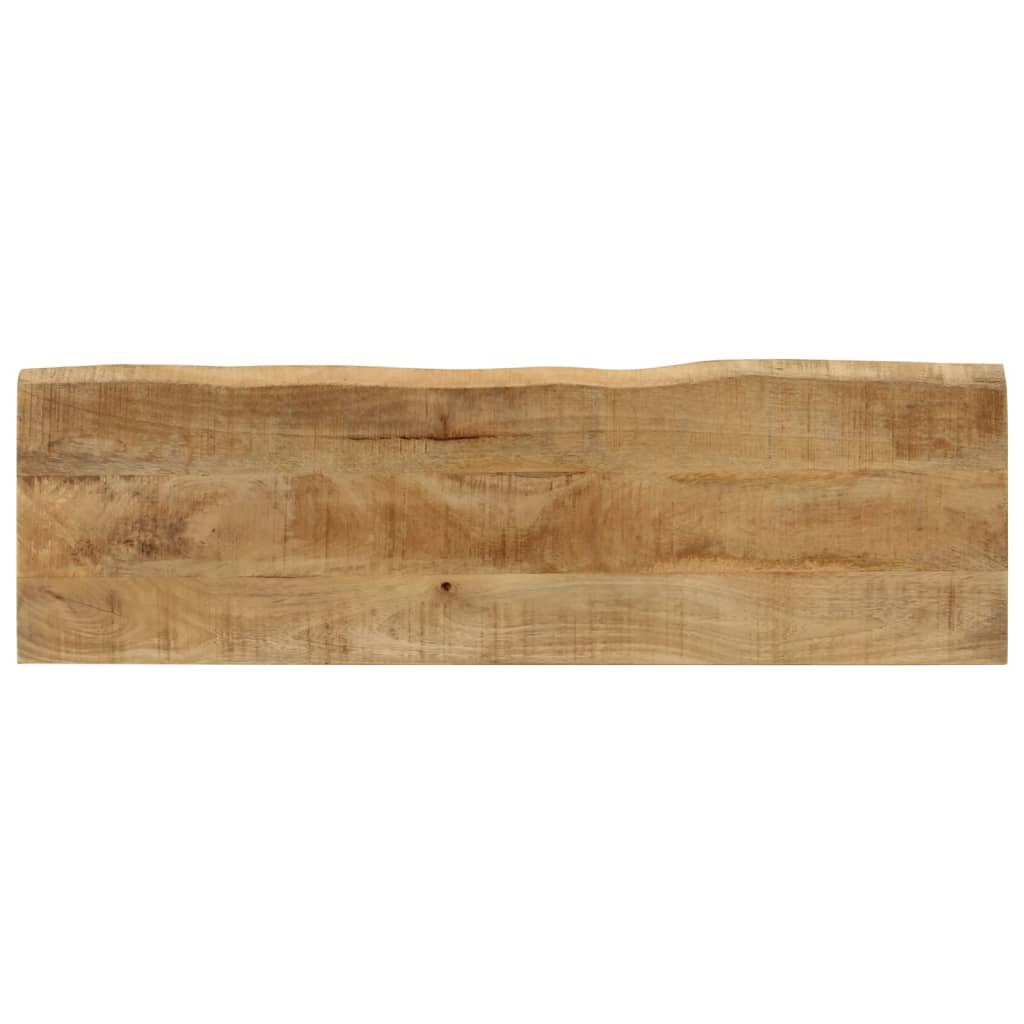 Bank Baumkante 105 cm Massivholz Akazie