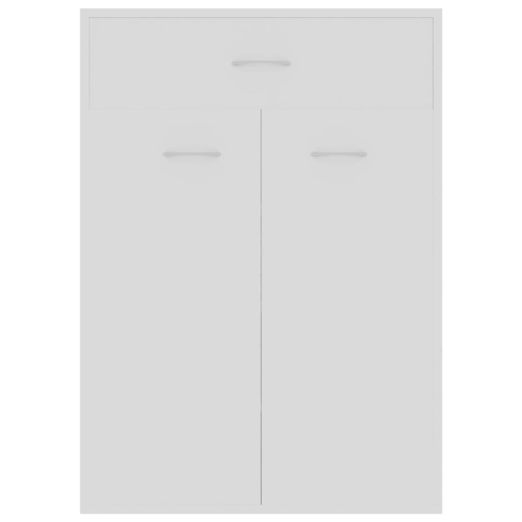 Schuhschrank Weiß 60×35×84 cm Holzwerkstoff