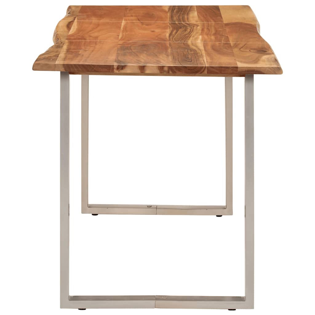 Esstisch 154x80x76 cm Massivholz Akazie