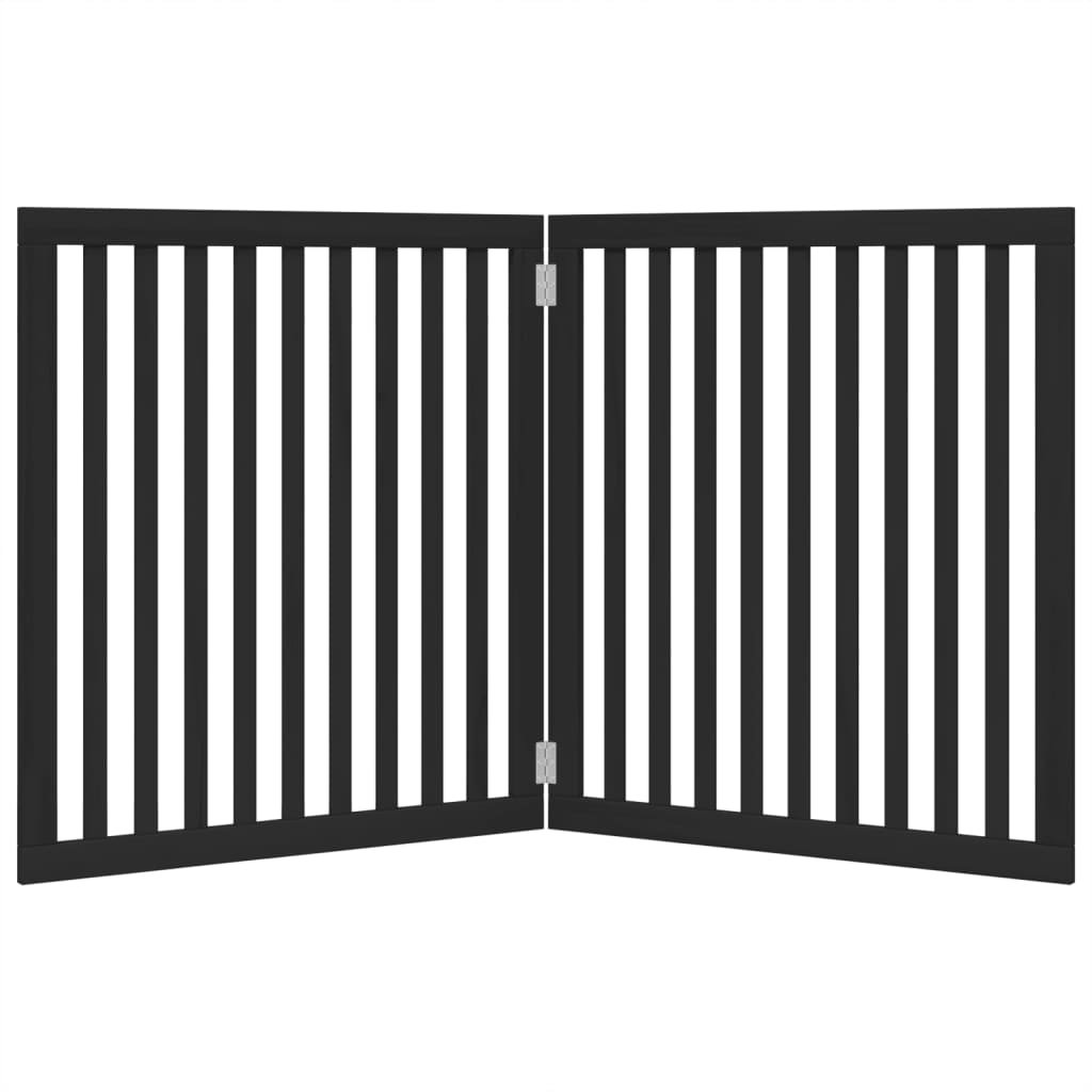 Hundegitter Faltbar 3 Paneele 150 cm Pappelholz