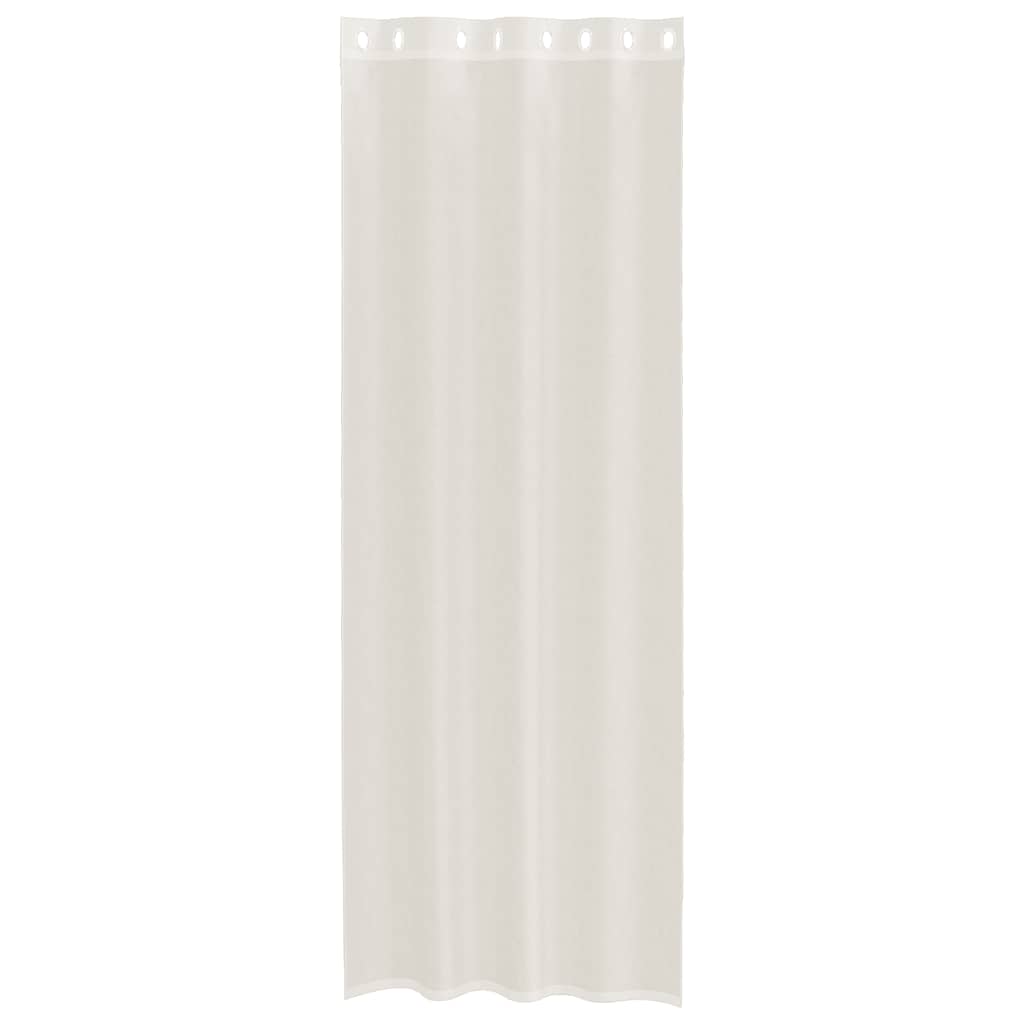 Voile Vorhänge mit Ösen 2 Stk. Apfelgrün 140x140 cm
