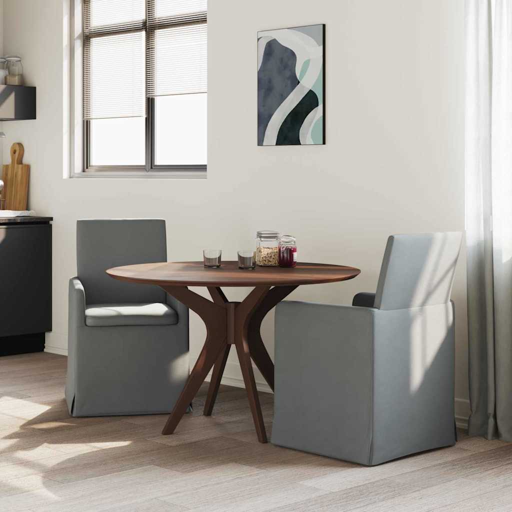 Esszimmerstühle 2 pcs Hellgrau 57 x 67 x 95 cm Stoff