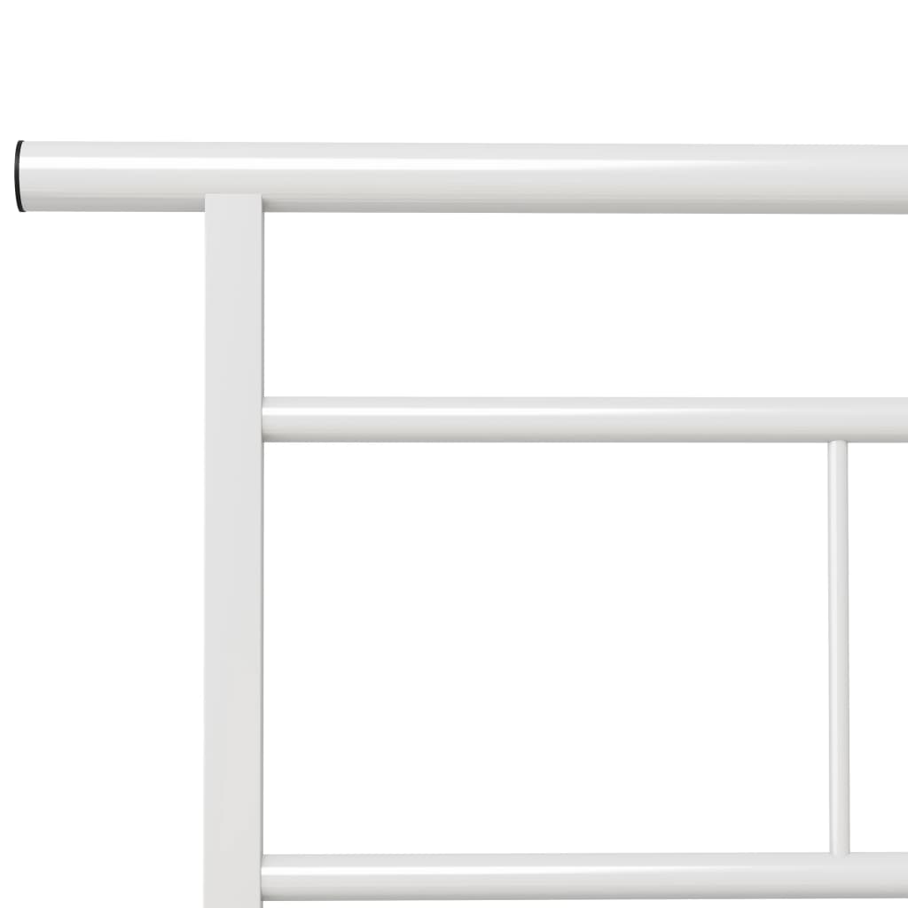 Bettgestell Grau Metall 90x200 cm