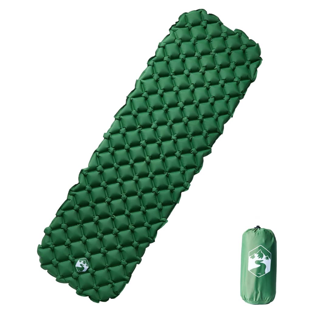 Aufblasbare Isomatte Grau 190x58x6 cm