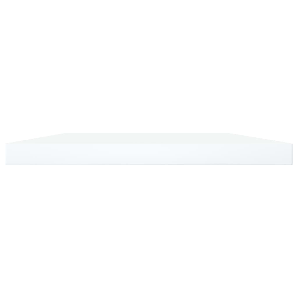 Bücherregal-Bretter 4 Stk. Weiß 40x10x1,5 cm Holzwerkstoff