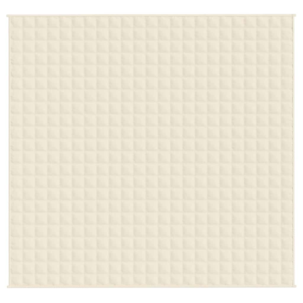 Gewichtsdecke Grau 122x183 cm 5 kg Stoff