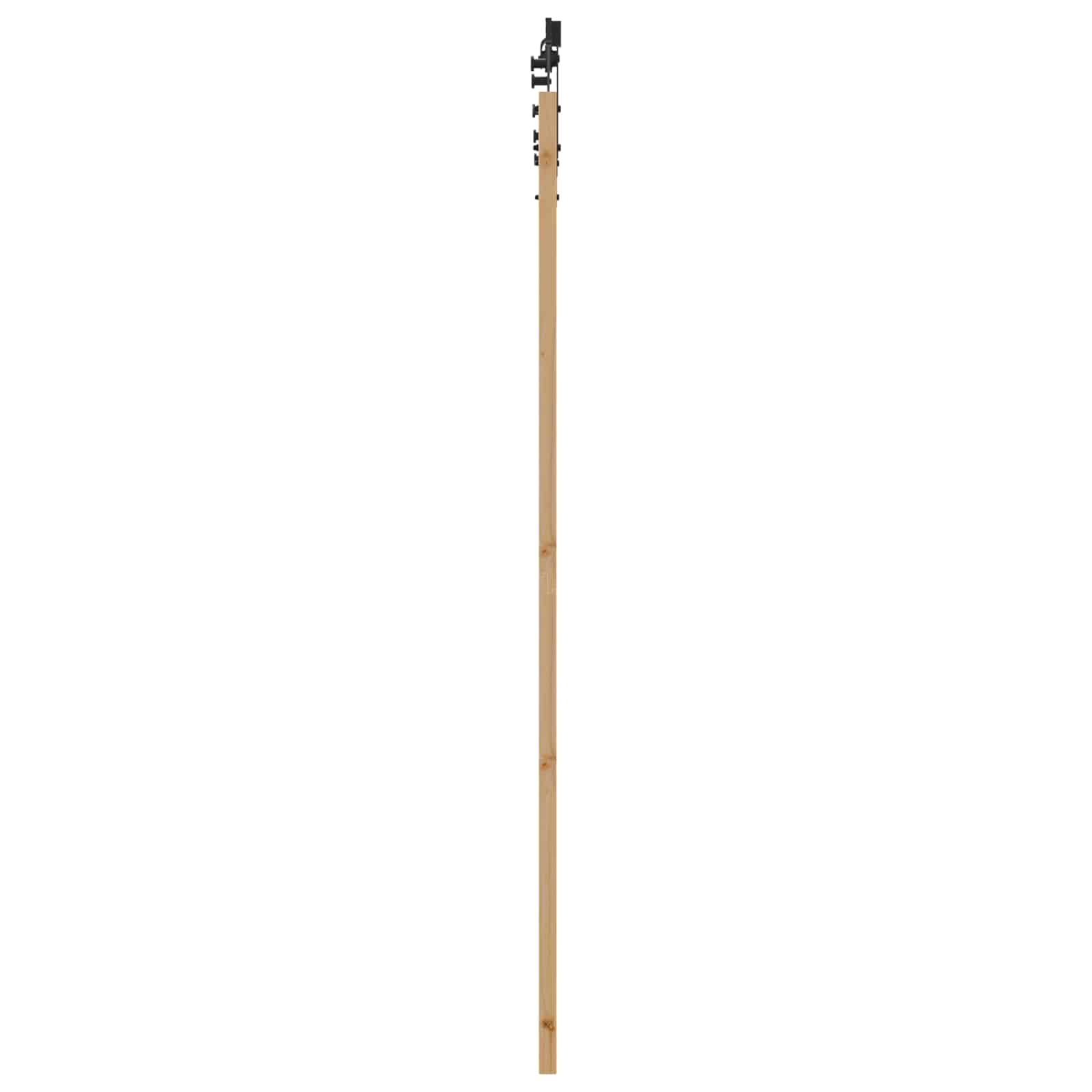 Schiebetür ORKDAL Natur 61 x 198,5 cm Massives Kiefernholz