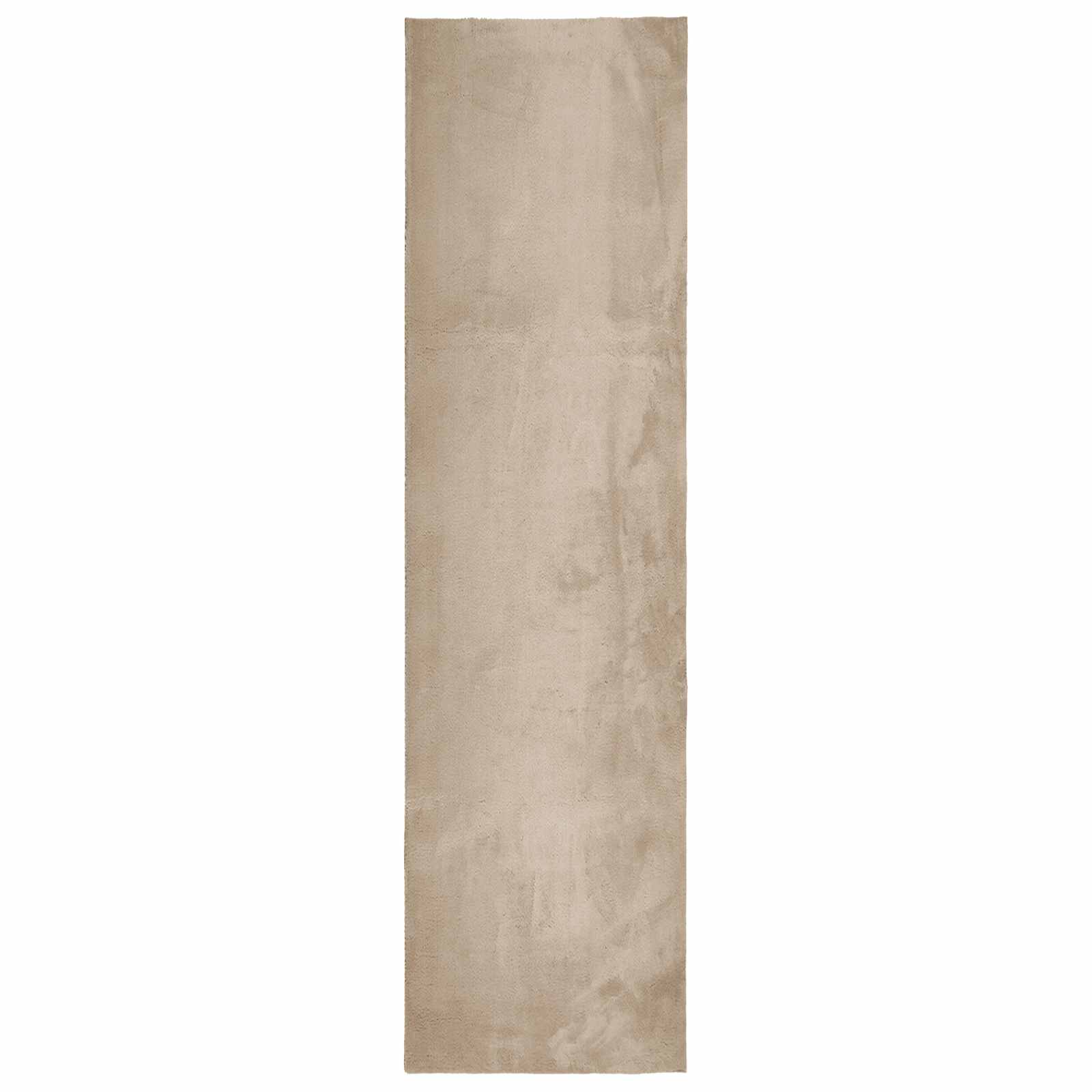 Teppich HUARTE Kurzflor Weich und Waschbar Anthrazit 60x110 cm