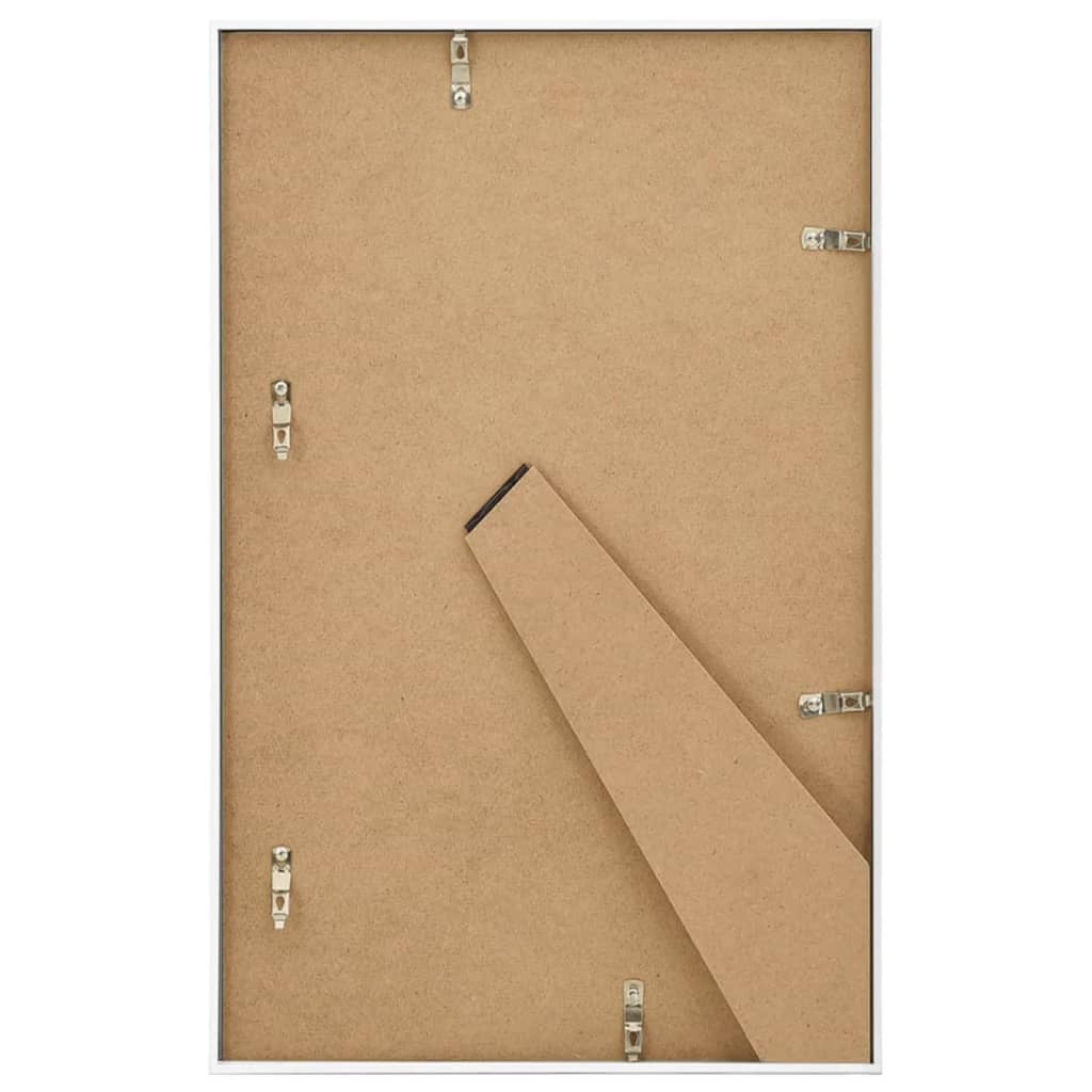 Bilderrahmen Collage 3 Stk. für Tisch Silbern 13x18 cm MDF
