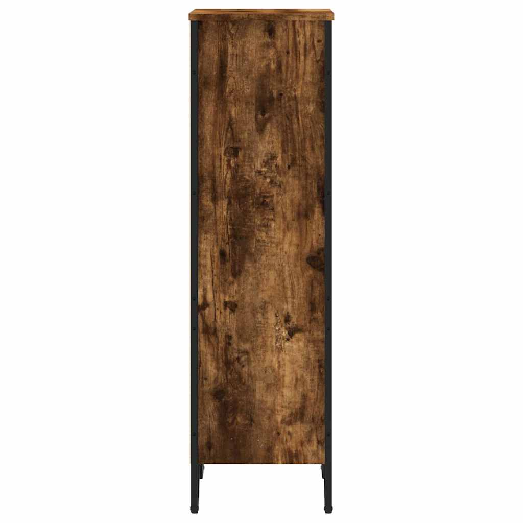 Bücherregal Schwarz 80x31x169 cm Holzwerkstoff