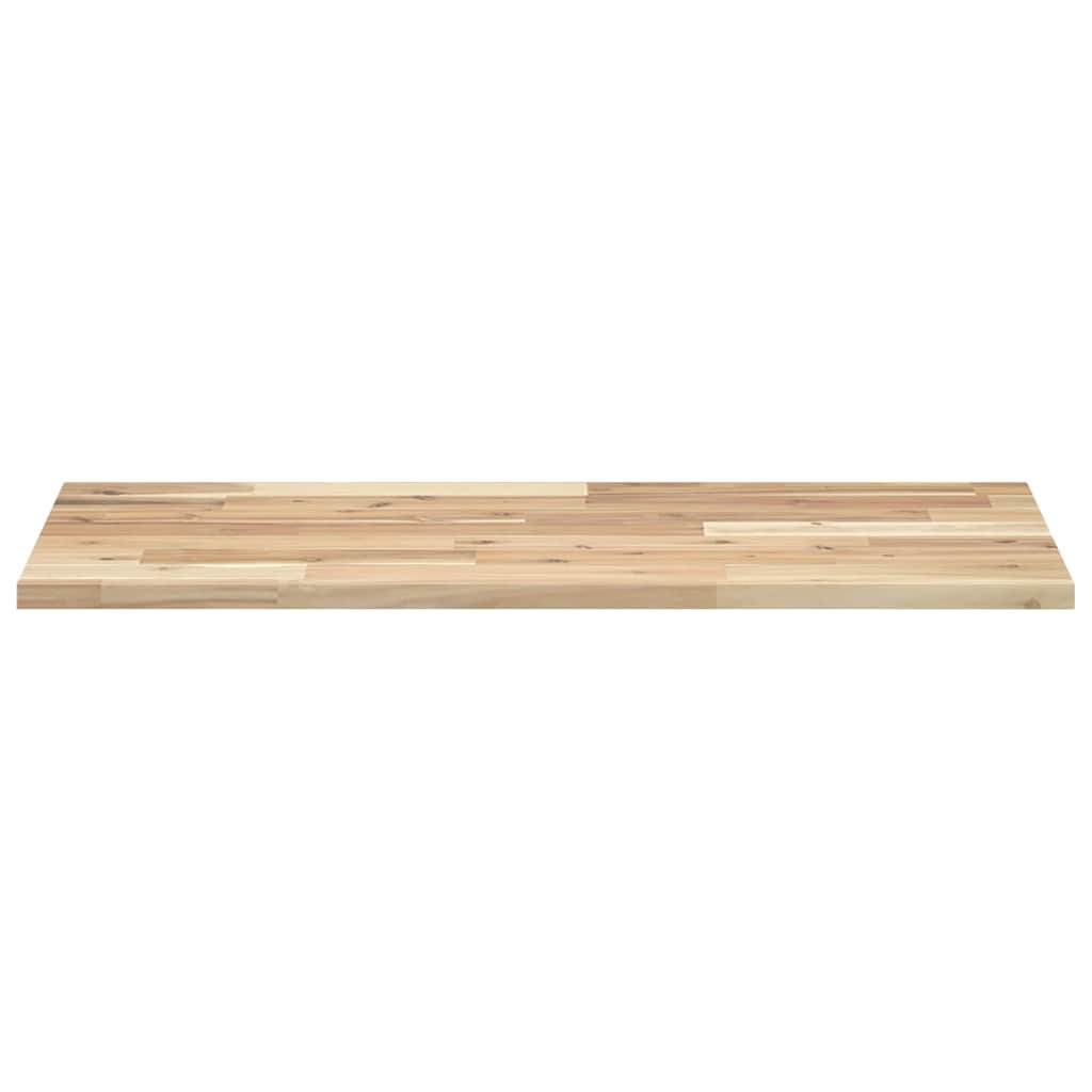 Tischplatte 40x20x2 cm Rechteckig Massivholz Akazie