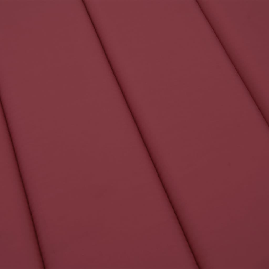 Liege-Kissen Blatt Blattmuster 200 x 70 x 3 cm Oxford-Stoff