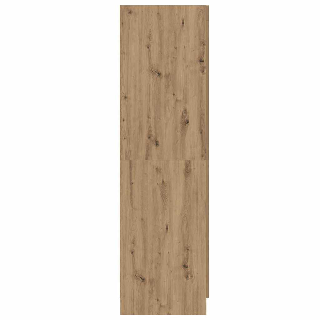 Kleiderschrank Weiß 82,5x51,5x180 cm Holzwerkstoff