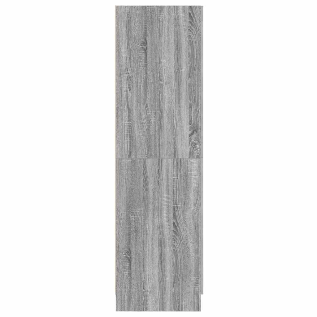 Kleiderschrank Weiß 82,5x51,5x180 cm Holzwerkstoff