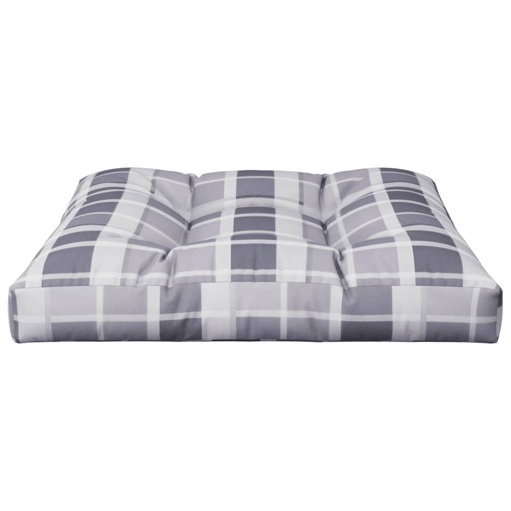 Palettenkissen Anthrazit 50x50x12 cm Stoff