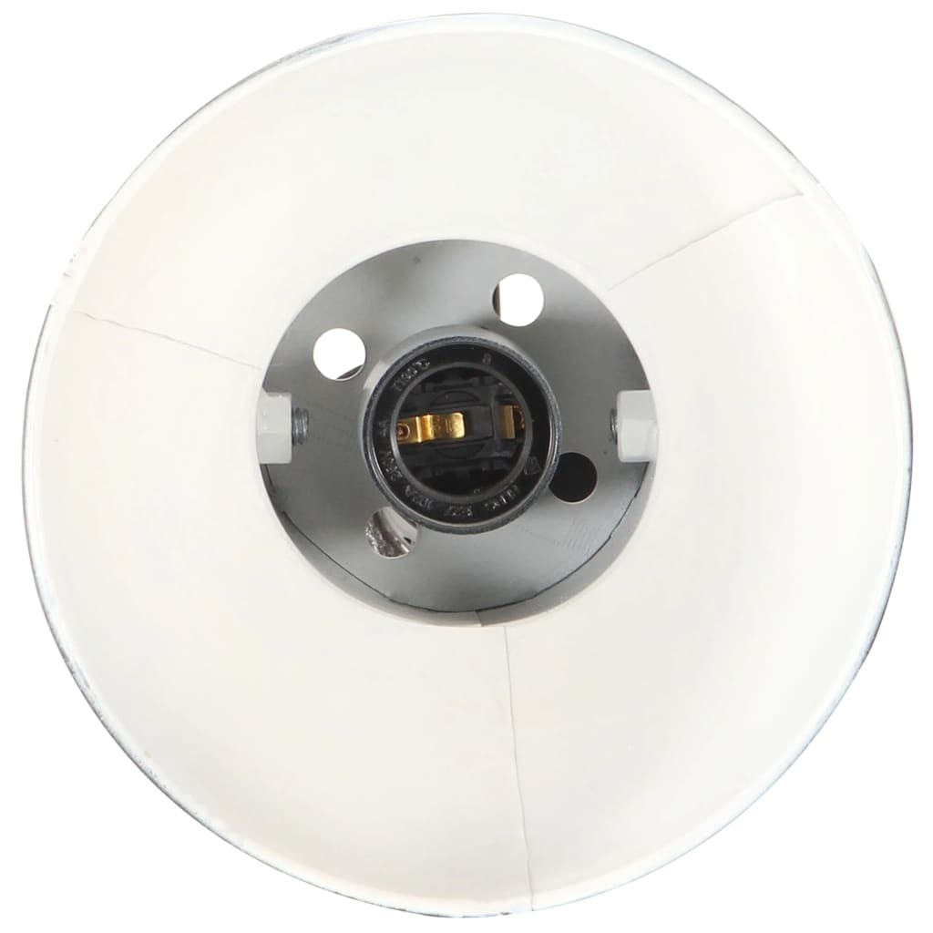 Stehlampe 2-flammig Silbern E27 Gusseisen