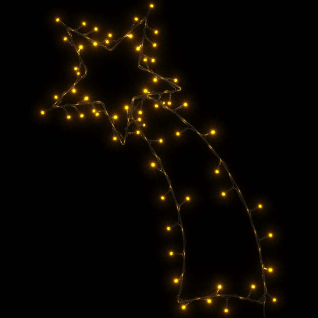 Weihnachtsbeleuchtung Sternschnuppen-Silhouette 115 LEDs