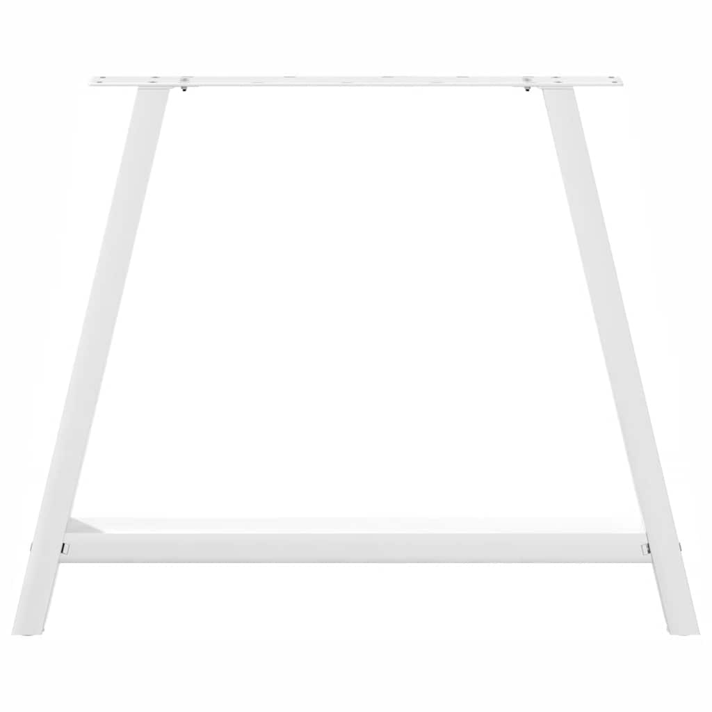 Couchtischbeine A-Form 2 Stk. 30x(30-31) cm Stahl