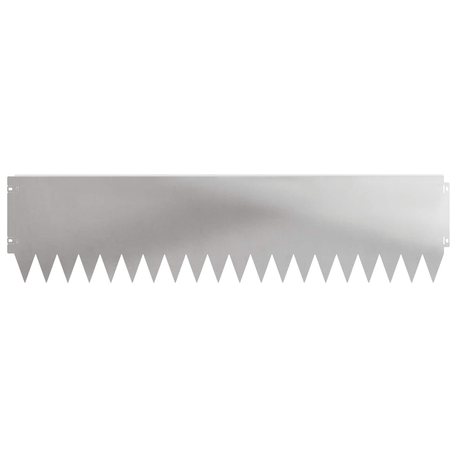 Raseneinfassung 10 pcs 103 x 10 cm Stahl Schwarz