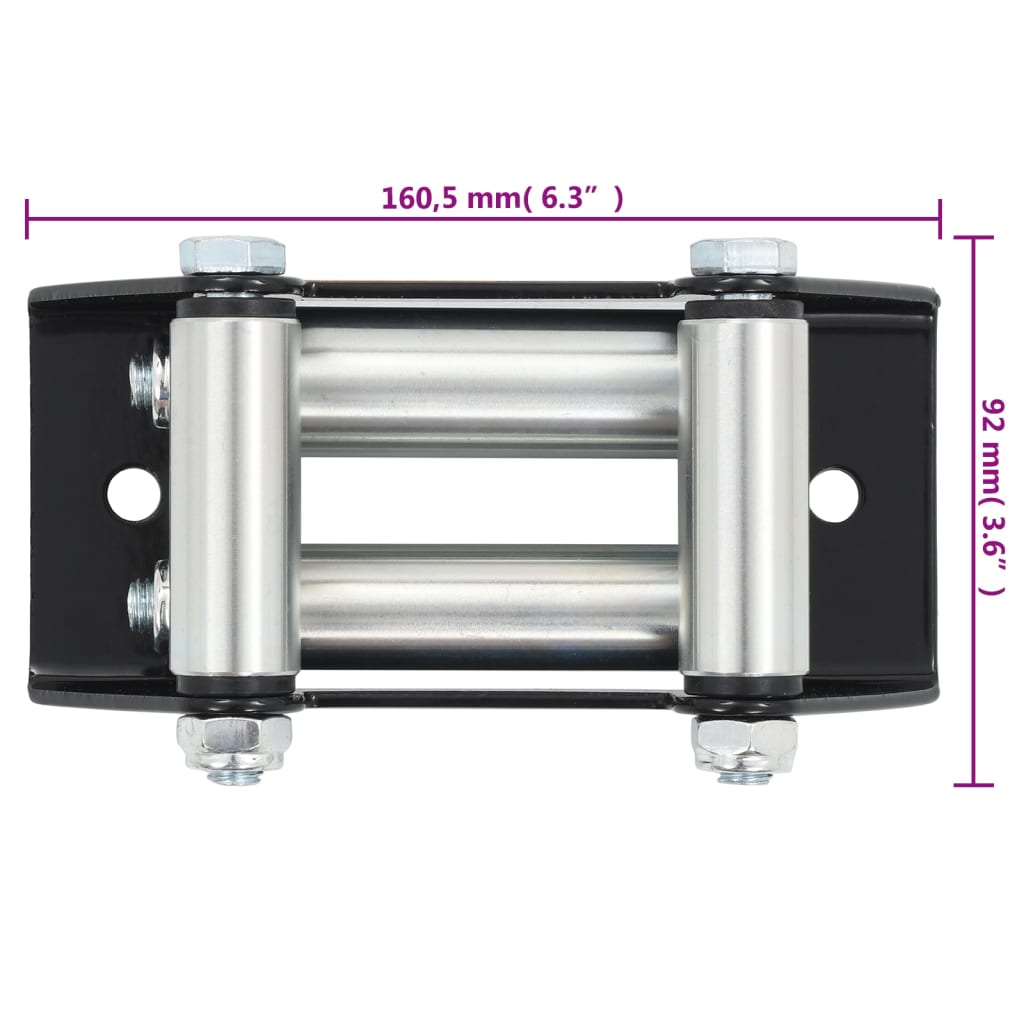 4-Wege-Rollenseilfenster Stahl 1500-3000 lbs