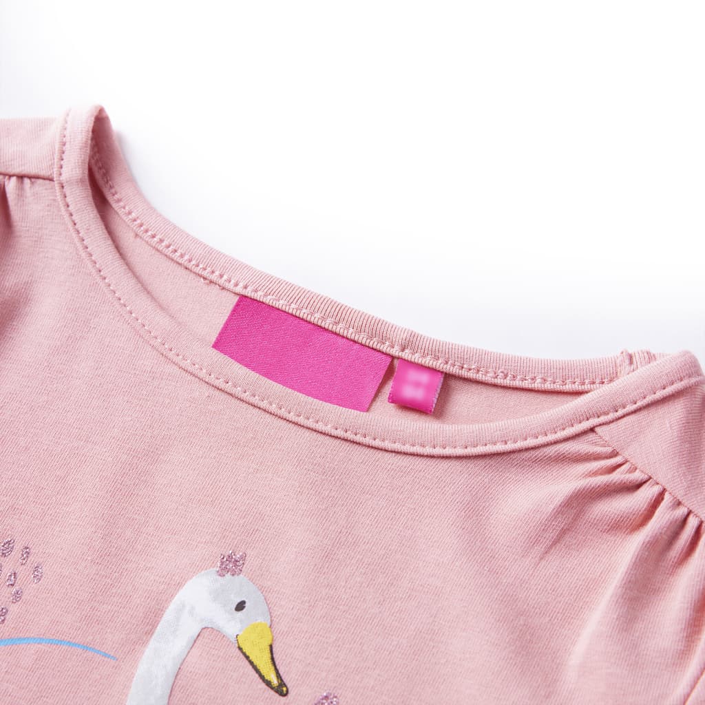Kinder-Langarmshirt Marineblau 92