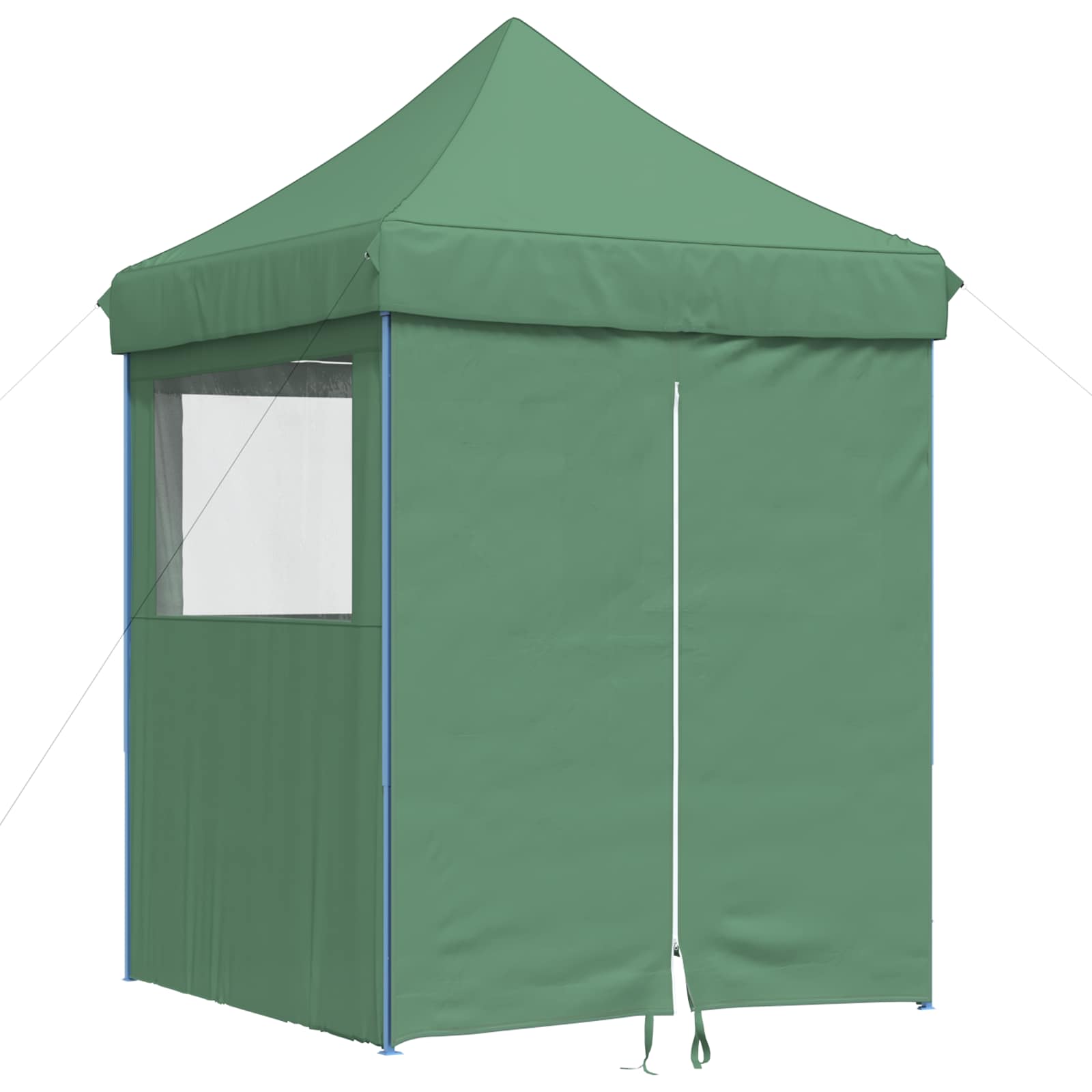 Partyzelt Faltbar Pop-Up Schwarz 200x200x306 cm
