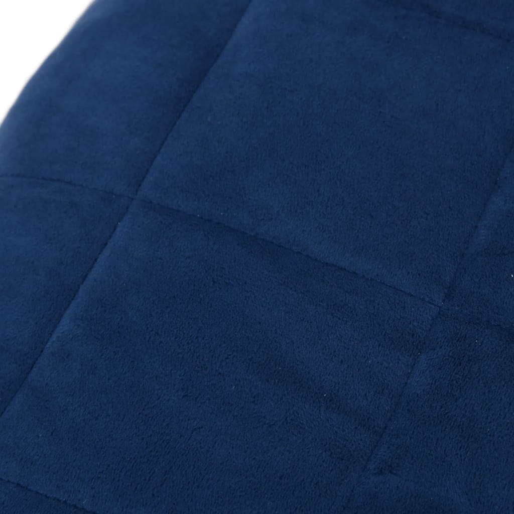 Gewichtsdecke Grau 122x183 cm 5 kg Stoff
