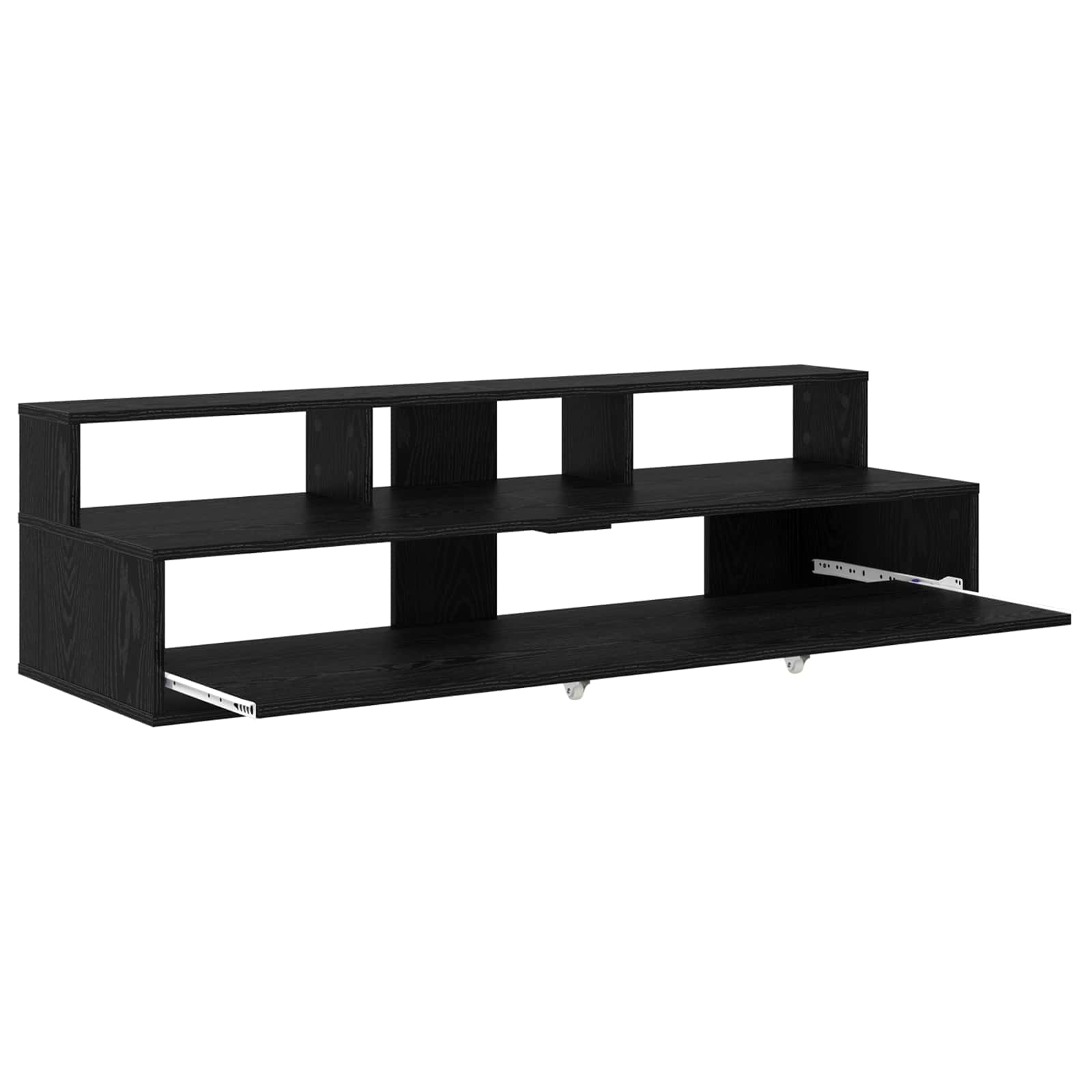Studiotisch Weiß 152 x 42,5 x 36 cm Holzwerkstoff