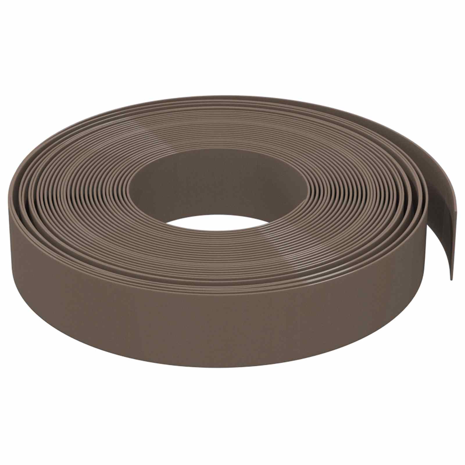 Gartenumrandung 25 m 10 cm PE Grau