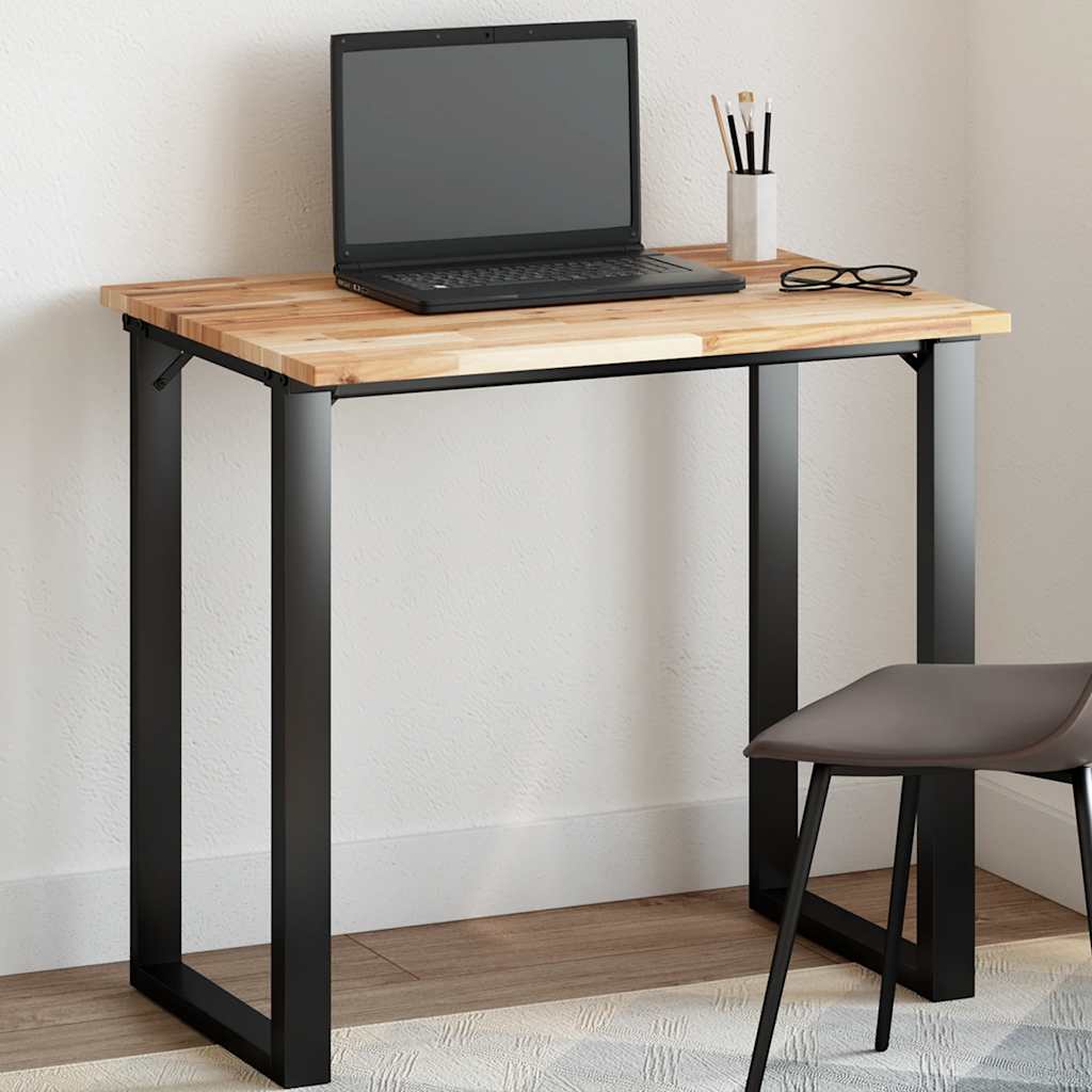 Tischplatte Rechteckig 60x50x2 cm Massivholz Akazie