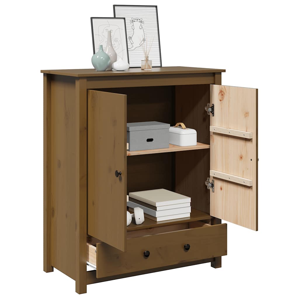 Highboard 83x41,5x100 cm Massivholz Kiefer