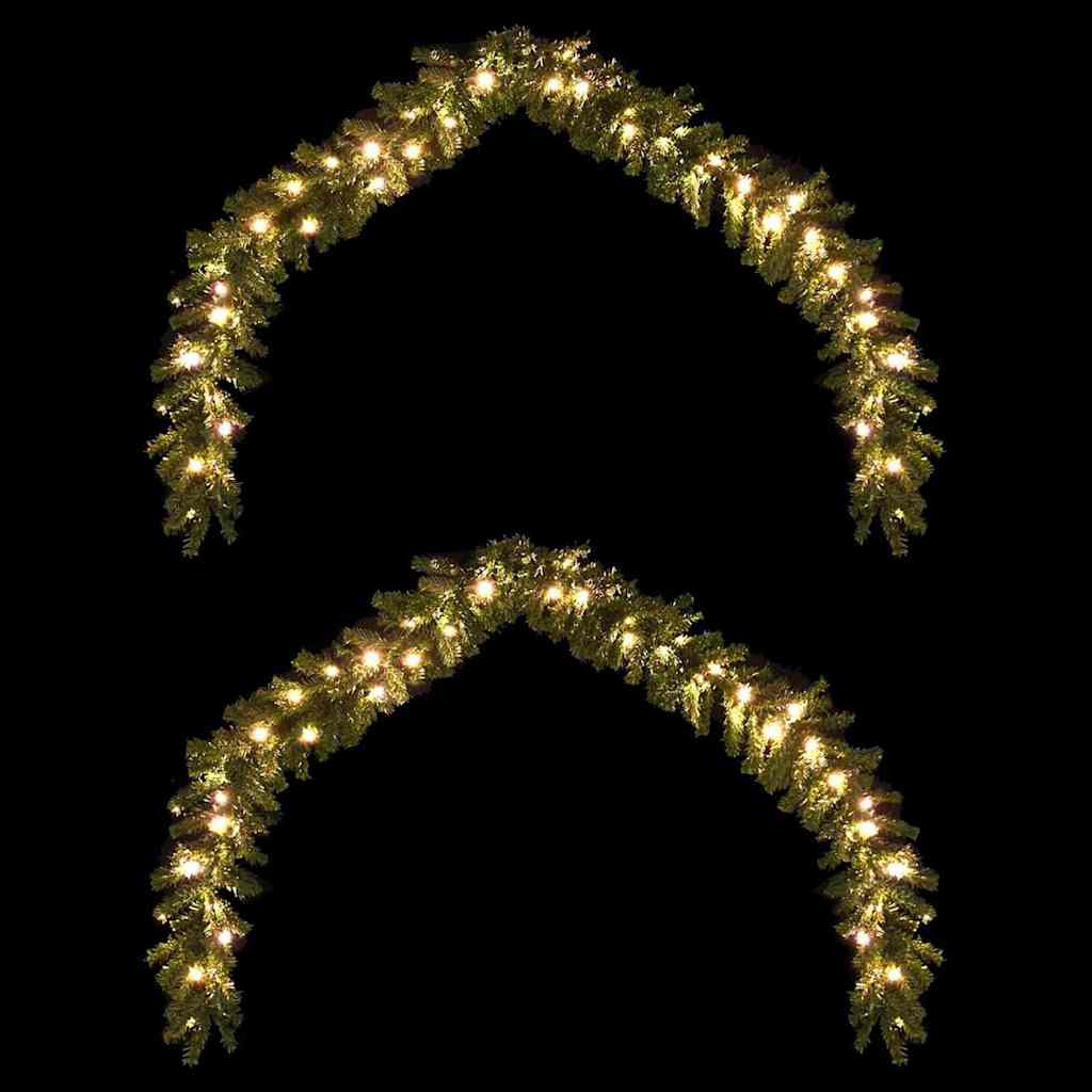 Weihnachtsgirlande mit LED-Leuchten 5 m
