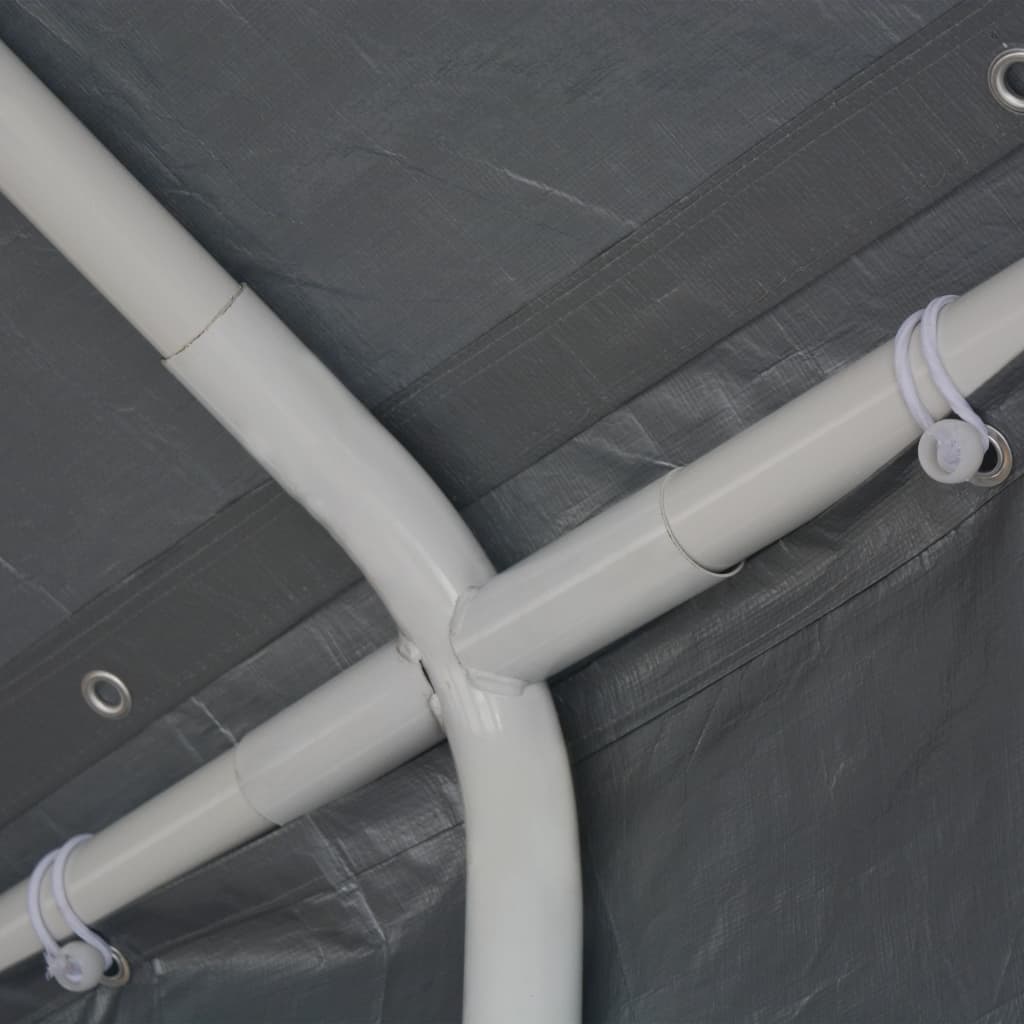 Partyzelt PE 4x8 m Grau