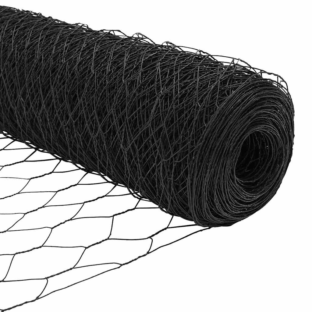 Outdoor Kettenglied-Zaun Erdfixierung 10 x 0,4 m Grün Netz