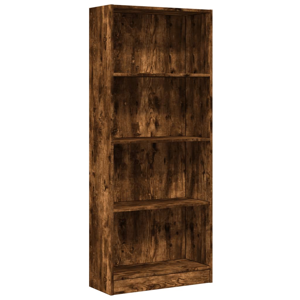 Bücherregal Weiß 40x24x75 cm Holzwerkstoff